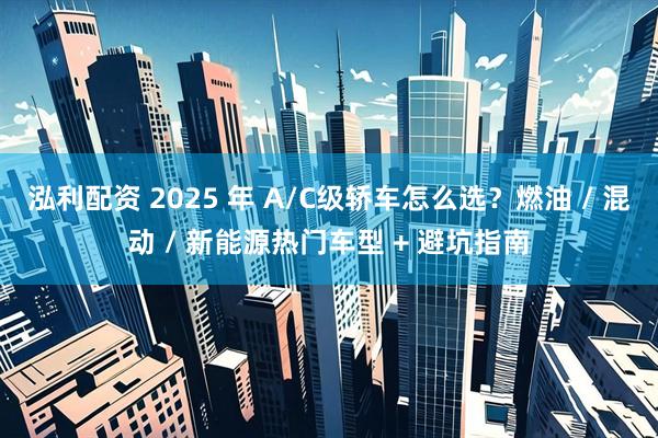 泓利配资 2025 年 A/C级轿车怎么选？燃油 / 混动 / 新能源热门车型 + 避坑指南